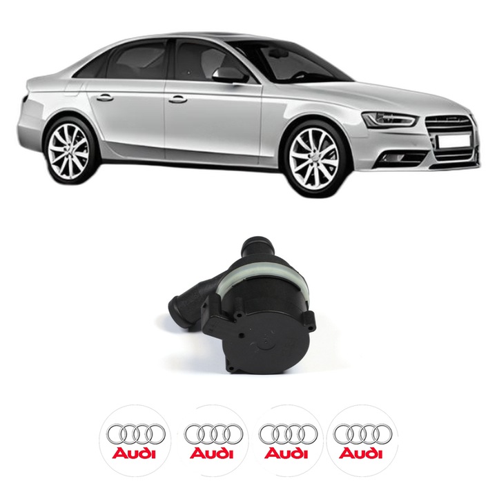 Pompa apa AUDI A4 B8 (8K2) 2.0 TFSI flexible fuel din 2009-2015 KW 132 CP 180 CMC 1984, Auto, HEPU, 4x Stikere auto cu AUDI