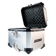 Portbagaj moto GPR ALPI-TECH, aluminiu, 45L, argintiu, 490x380x360mm, set cu placa de montaj, pentru HONDA Transalp 750