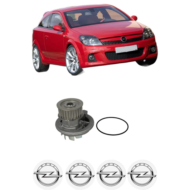 Pompa apa OPEL ASTRA H GTC (A04) 2.0 Turbo (L08) din 2005-2010 KW 147 CP 200 CMC 1998, Auto, HEPU, 4x Stikere auto cu OPEL