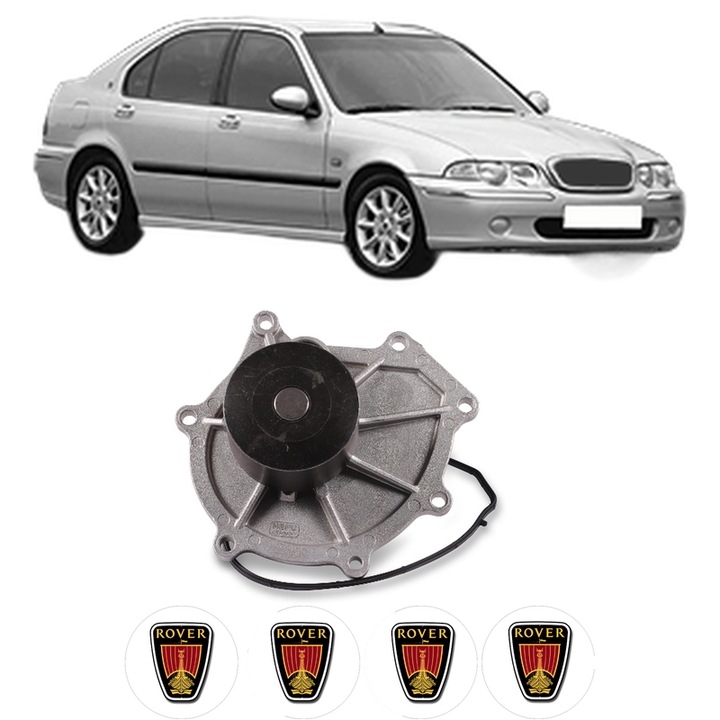 Pompa apa ROVER 45 I Hatchback (RT) 2.0 V6 din 2000-2005 KW 110 CP 150 CMC 1997, Auto, HEPU, 4x Stikere auto cu ROVER