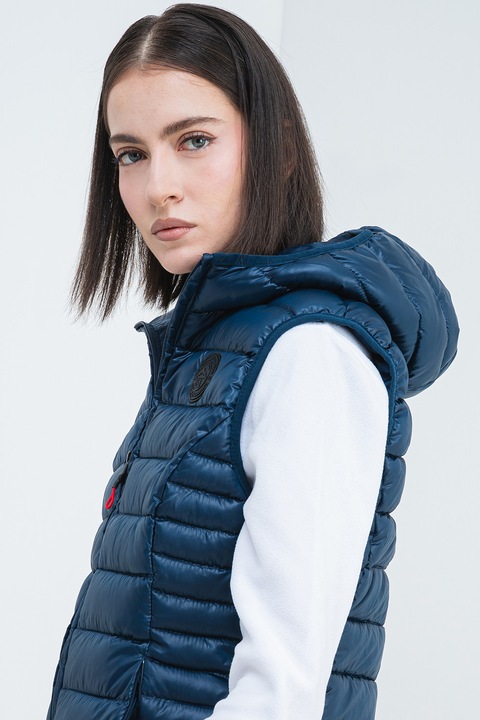 Geo Norway, Vesta cu gluga si buzunare laterale Annecy, Bleumarin, M