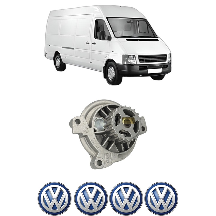 Pompa apa Volkswagen LT 28-46 II Van (2DA, 2DD, 2DH) 2.5 TDI din 2001 ...