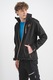 Geographical Norway, Jacheta cu gluga detasabila Tabim, Negru