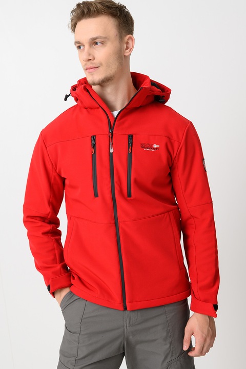Geographical Norway, Jacheta softshell cu fermoar Timmex, Rosu