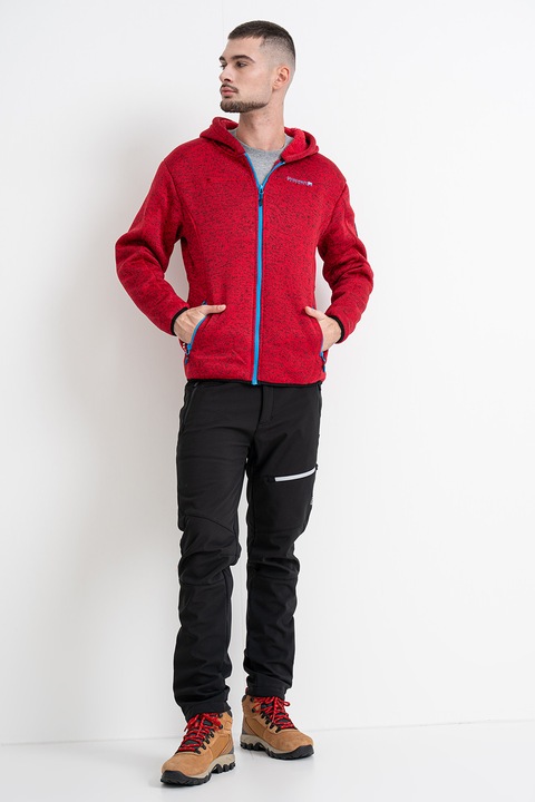 Geo Norway, Hanorac cu buzunare laterale Trombone, Rosu inchis