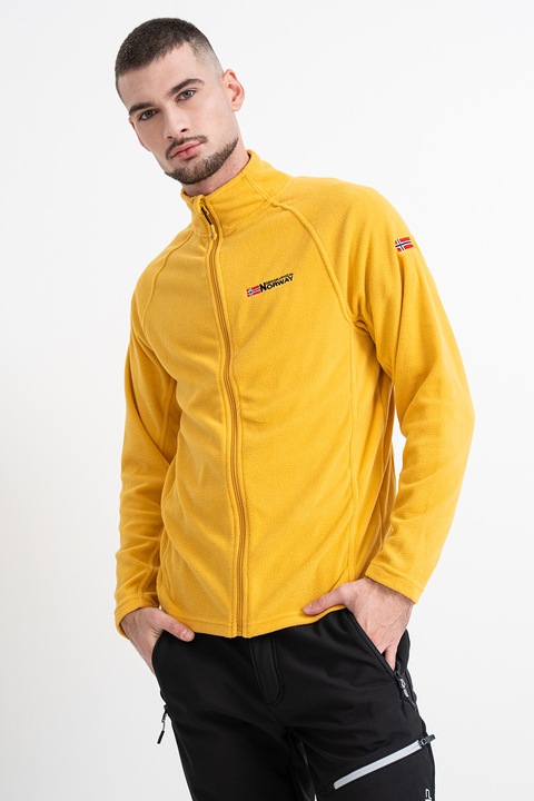 Geographical Norway, Суитшърт Tugс цип и лого, Шафраново жълто