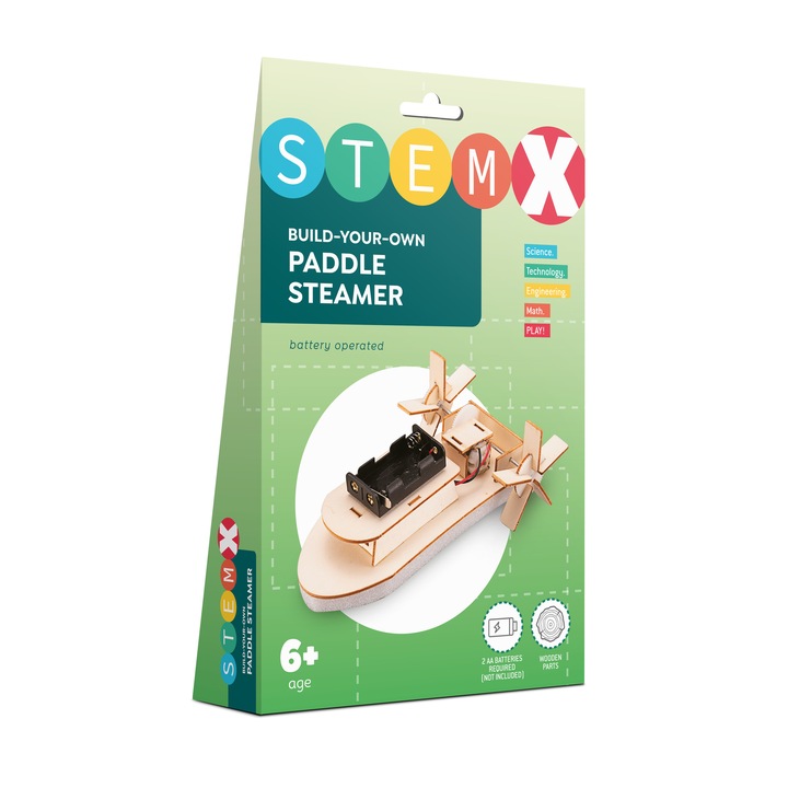 Set de constructie din lemn STEMX - Nava