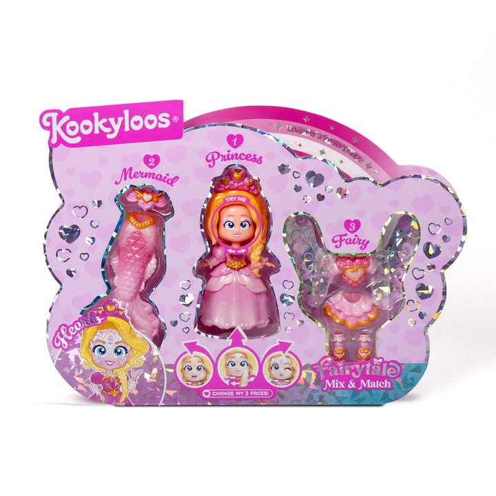 Set de joaca KookyLoos - Fairytale Hearts