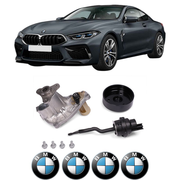 Pompa apa BMW Seria 8 Gran Coupe (G16, F93) 840 d xDrive din 2019-2020 KW 235 CP 320 CMC 2993, Auto, HEPU, 4x Stikere auto cu BMW
