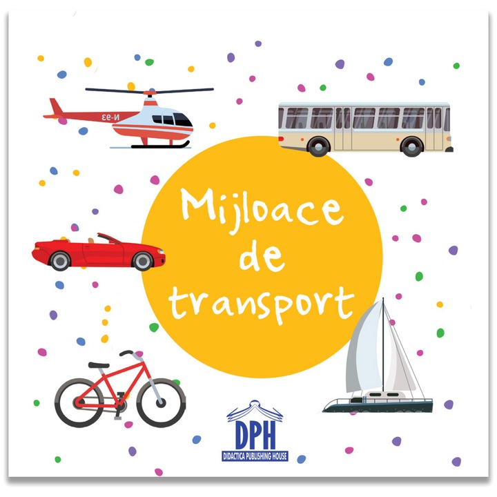 Mijloace de transport - carte pliata, DPH