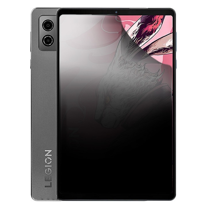 Folie Privacy pentru Lenovo Legion Y700 (2022), No Spy SafeView, Confidentialitate Totala, Anti-Spy, Anti-Zgarieturi, Instalare Usoara, Anti-Amprenta, Protectie Ecran, Sensibilitate Tactila Ridicata