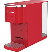 Espressor cu capsule HEINNER HEMC-DD15RED, 1525 W, Rezervor 1.5 l, Ecran digital si control tactil, Compatibil cu Nespresso, Dolce Gusto, Ese Pods/Pudra Rosu