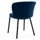 BÁRI kárpitozott szék, szövet, sötétkék, méretei 81x54x57cm, maximális terhelhetőség 120kg