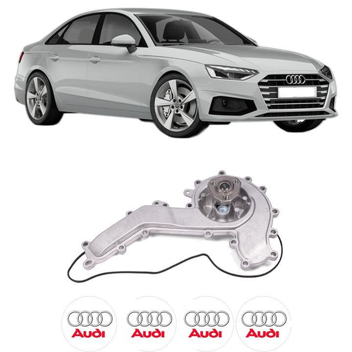 Pompa apa AUDI A5 Sportback (F5A, F5F) 3.0 TDI quattro din 2017-2020 KW 210 CP 286 CMC 2967, Auto, HEPU, 4x Stikere auto cu AUDI