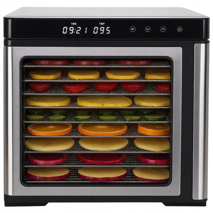 Deshidrator Artronix, 1000W, 9 tavi, 35-70°C, 41x35x31cm