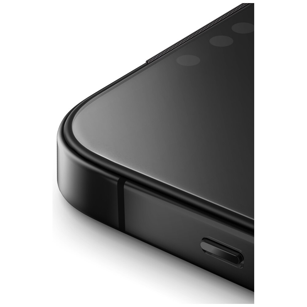 Sticla de protectie UNIQ Optix Vivid, securizata, rezistenta la socuri 1.8m, transparent, pentru iPhone 17