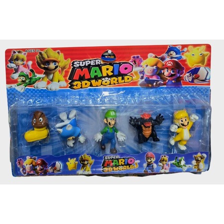 Set 5 mini figurine Super Mario - eMAG.ro