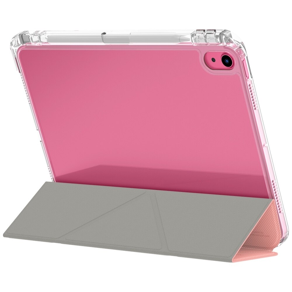 Husa iPad Skinarma Zeta, roz, nylon, pentru iPad 11" A16 (2025) / iPad 10.9" 10 gen. (2022)