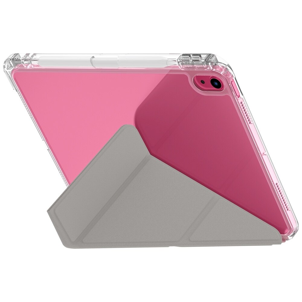 Husa iPad Skinarma Zeta, roz, nylon, pentru iPad 11" A16 (2025) / iPad 10.9" 10 gen. (2022)