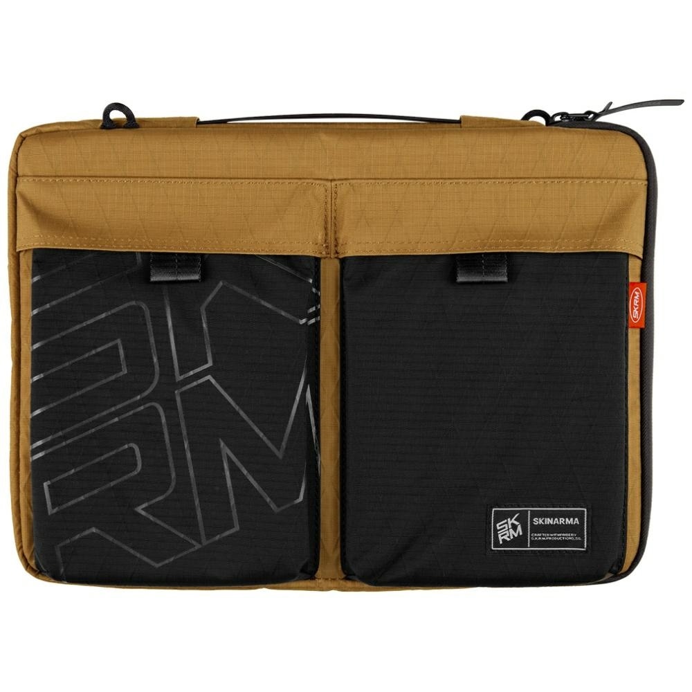 Geanta laptop 14", Jager, Skinarma, impermeabila, 35.5x26x4cm, maro