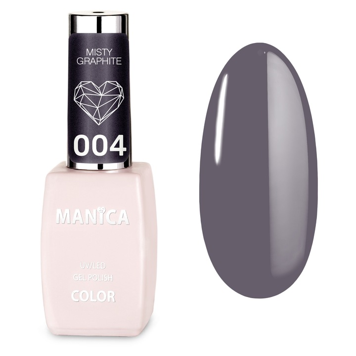 Oja hibrida Manica 10ml, 004, grafit misty