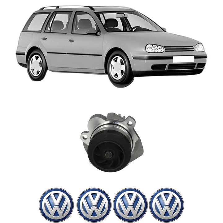 Pompa apa Volkswagen GOLF IV Variant (1J5) 1.9 TDI 4motion din 2002-2005 KW 110 CP 150 CMC 1896, Auto, HEPU, 4x Stikere auto cu Volkswagen