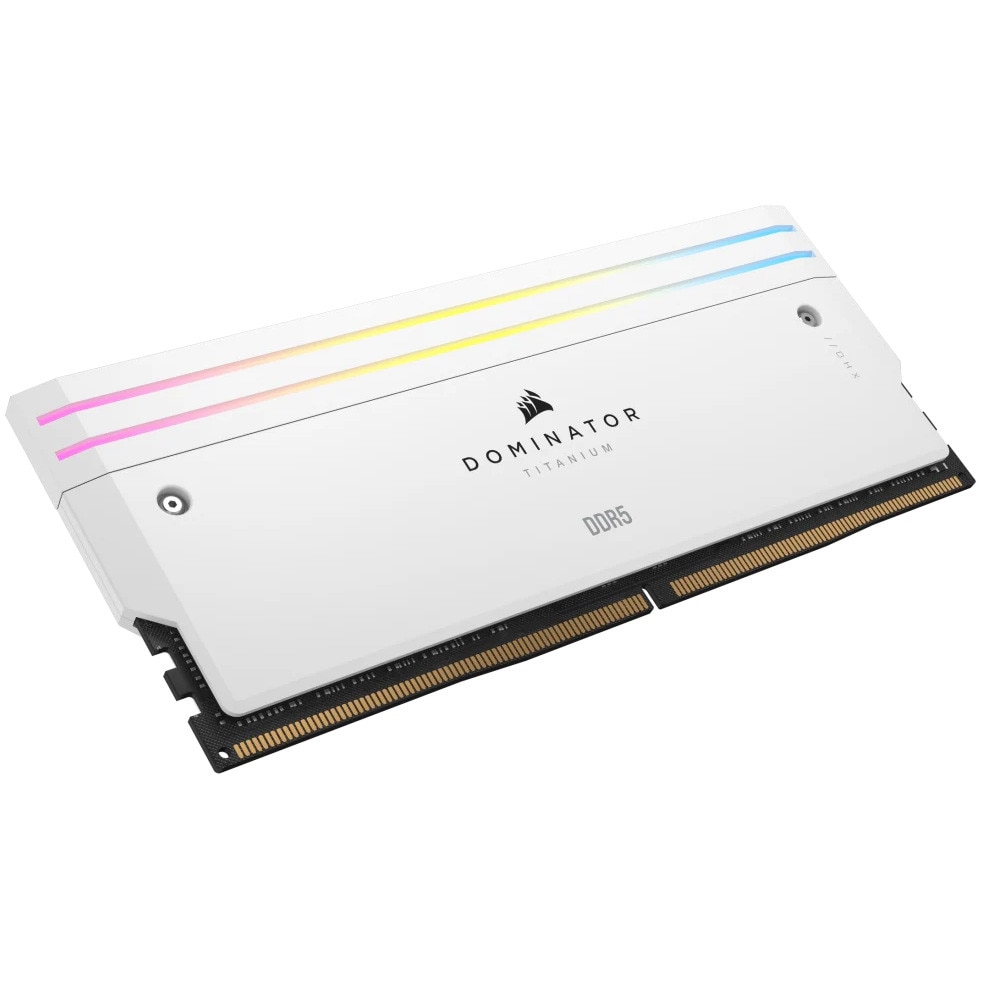 Memorie Corsair DOMINATOR TITANIUM RGB DDR5, 64GB, KIT 2x32GB