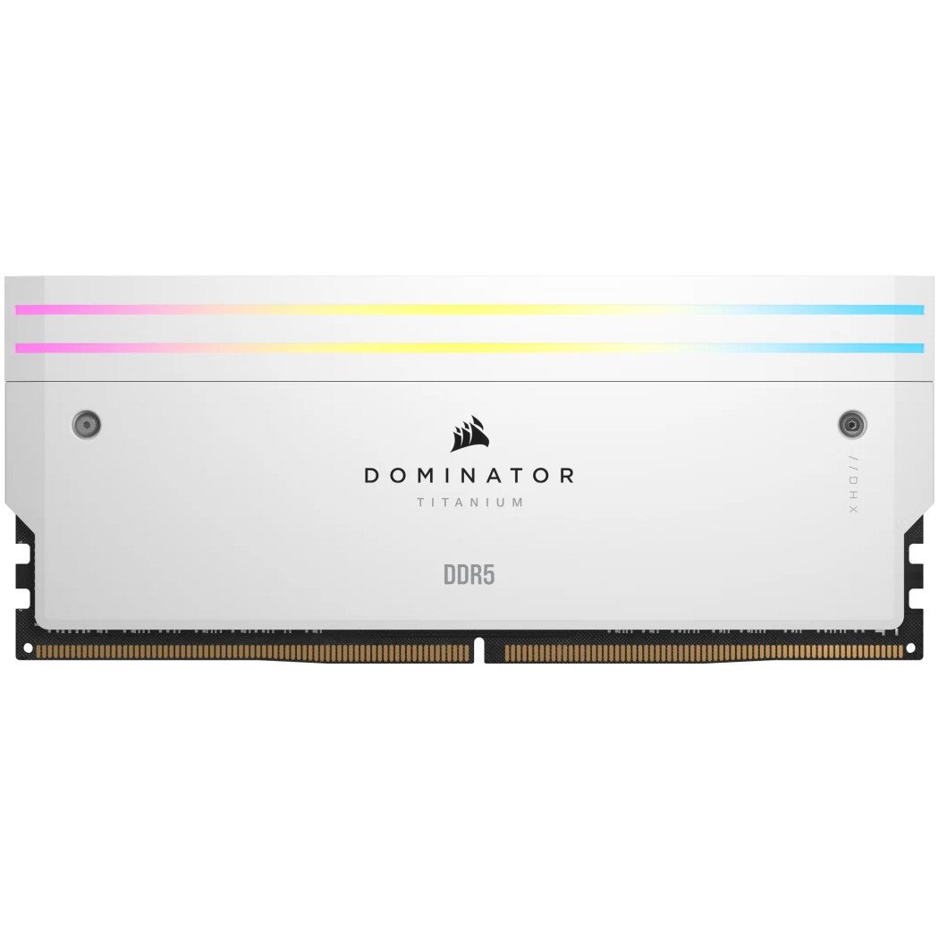 Memorie Corsair DOMINATOR TITANIUM RGB DDR5, 64GB, KIT 2x32GB