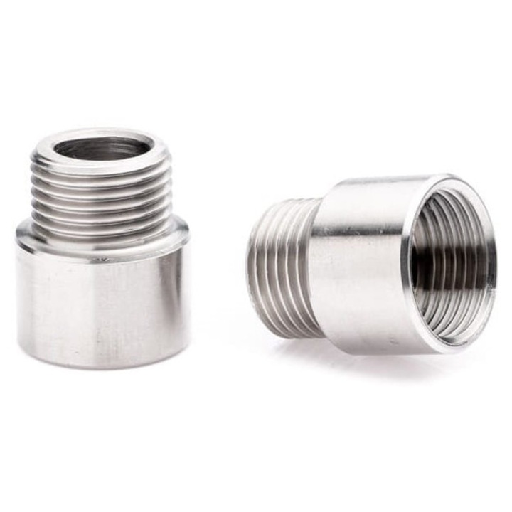 Redukció 5/8''-1/2'' Polberis, rozsdamentes acél 316, 30mm hosszúság, 26mm szélesség