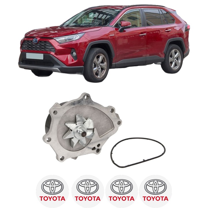 Pompa apa TOYOTA RAV 4 IV (_A4_) 2.2 D 4WD (ALA49) din 2012-2019 KW 110 CP 150 CMC 2231, Auto, HEPU, 4x Stikere auto cu TOYOTA