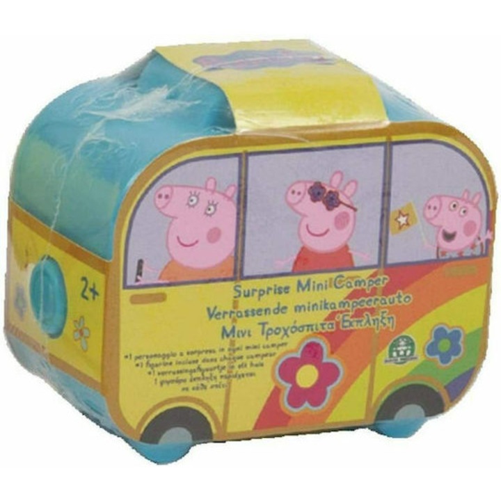 Figurina Peppa Pig Mini Campervan, Giochi Preziosi, design asortat, pentru fete