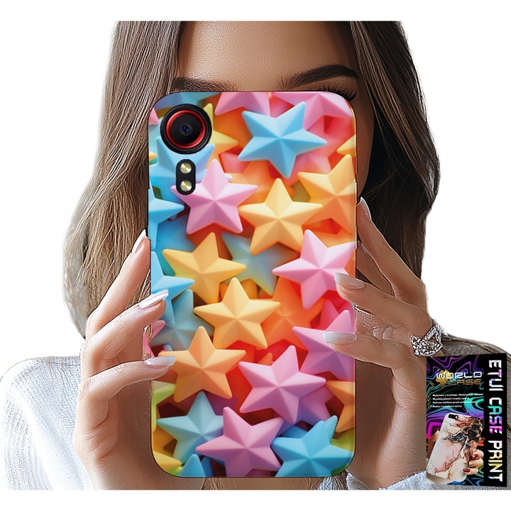 Husă pentru telefon, World Case, Samsung Galaxy XCover 7, multicolor, silicon