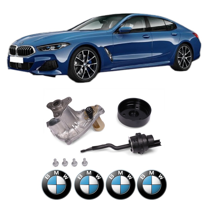 Pompa apa BMW Seria 8 Coupe (G15, F92) 840 d xDrive din 2018-2020 KW 235 CP 320 CMC 2993, Auto, HEPU, 4x Stikere auto cu BMW