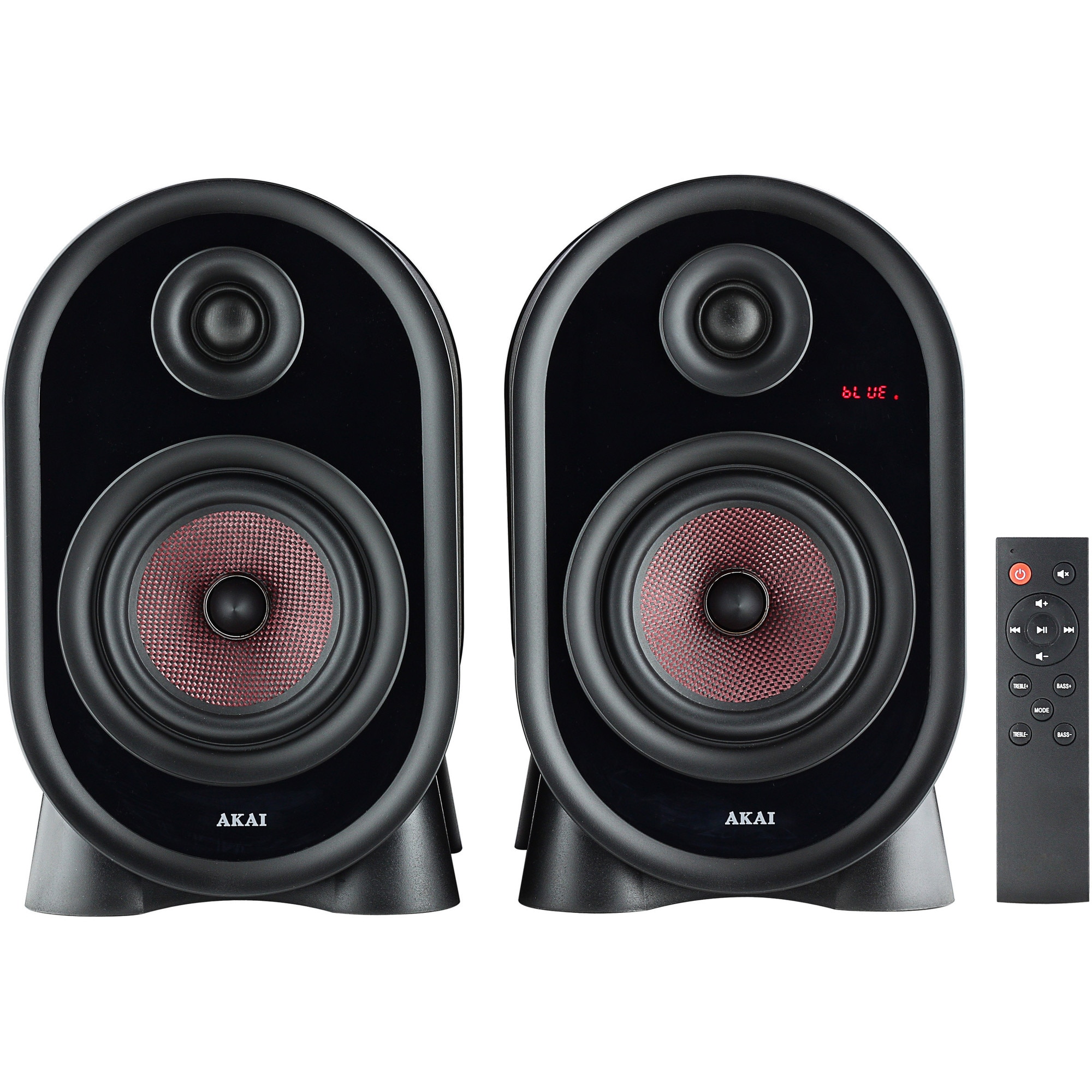 Boxe active Akai AHS-500A, 50W, Bluetooth, FM, Aux-In, USB, Negru