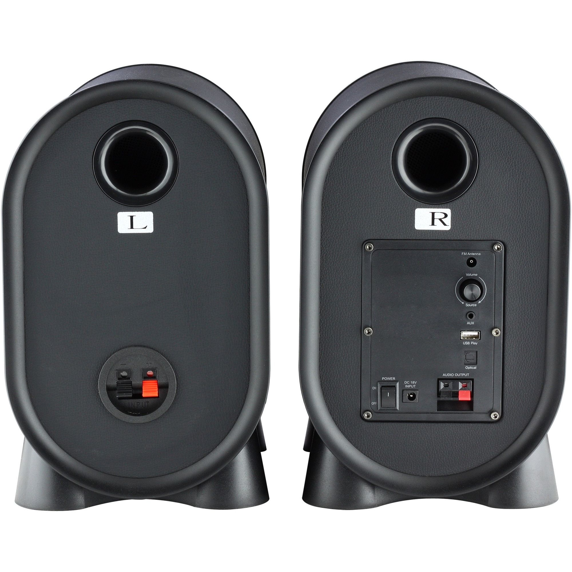 Boxe active Akai AHS-500A, 50W, Bluetooth, FM, Aux-In, USB, Negru