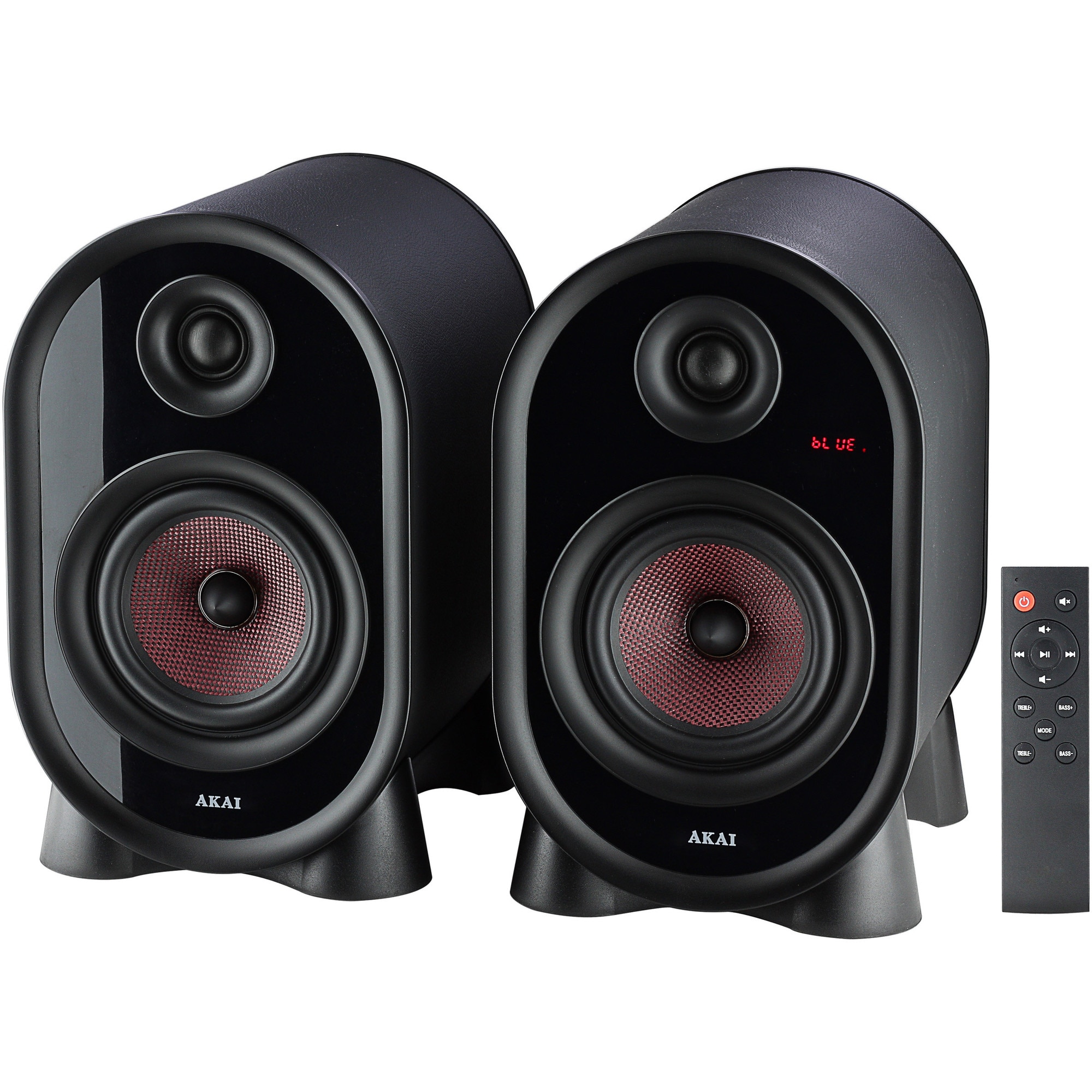 Boxe active Akai AHS-500A, 50W, Bluetooth, FM, Aux-In, USB, Negru