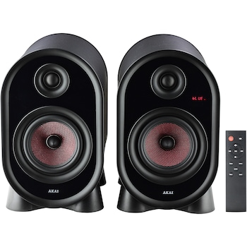 Boxe active Akai AHS-500A, 50W, Bluetooth, FM, Aux-In, USB, Negru