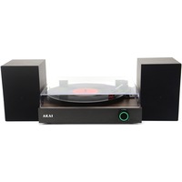 Pick-up Akai ATT-200SP, Difuzoare externe 20W, Bluetooth, 33 1/3, 45, 78 RPM, RCA-In, Maro