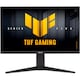 Monitor ASUS TUF Gaming Series 5 VG27UQEL5A, 27", Dual Mode 4K (3840x2160)/80Hz, FHD (1920X1080)/310Hz, Fast IPS, 1ms(GTG), 0.3ms(min.), G-SYNC Compatible, AMD FreeSync, ELMB, HDR10, Flicker-Free, DisplayHDR 400, Boxe 2Wx2, HDMI 2.0, DP 1.4, Pivot, Negru
