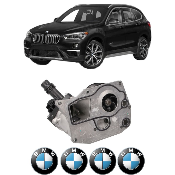 Pompa apa BMW Seria X1 (F48) xDrive 25 i din 2015-2021 KW 170 CP 231 CMC 1998, Auto, HEPU, 4x Stikere auto cu BMW