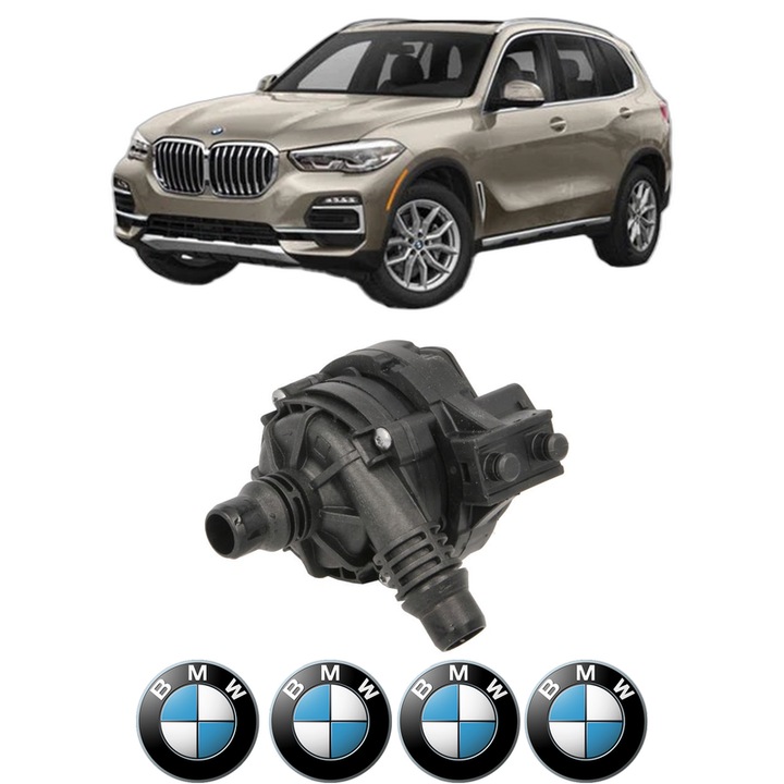 Pompa apa BMW Seria X5 Van (G05) xDrive 40 i din 2019-2023 KW 250 CP 340 CMC 2998, Auto, HEPU, 4x Stikere auto cu BMW