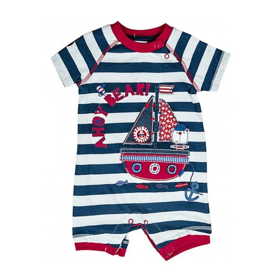 Body Bebe Bear & Boat, 6-9 luni