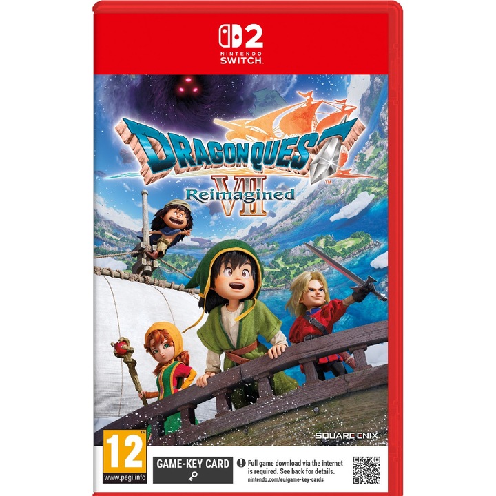 Dragon Quest Vii Reimagined (játékkulcskártya) Nintendo Switch 2 Játékszoftver