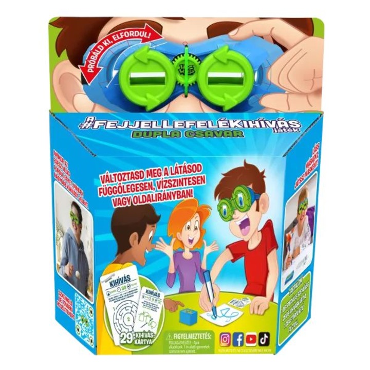 Joc de societate Provocarea cu susul în jos - Dublă întorsătură