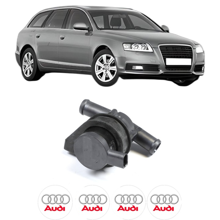 Pompa apa AUDI A6 C6 Avant (4F5) RS6 quattro din 2008-2010 KW 426 CP 580 CMC 4991, Auto, HEPU, 4x Stikere auto cu AUDI