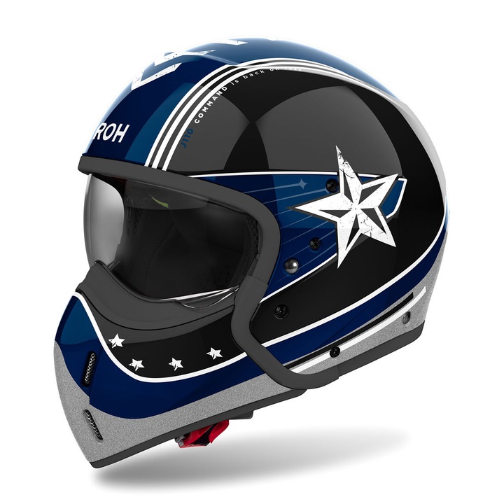 Casca moto AIROH J 110, многоцветна, размер S, 2 в 1, модулен дизайн