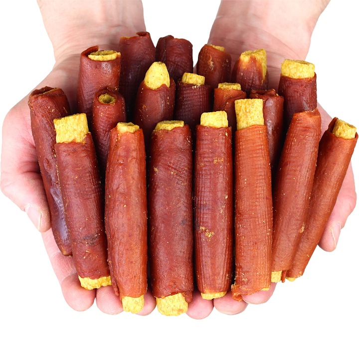 Kutyakekszek, HOBBY, rizs- és báránytekercsek, 500g, gluténmentes