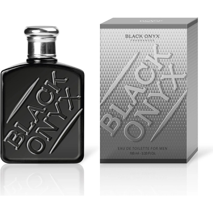 Parfum Black Onyx pentru bărbați 100 ml, note de măr și lemn de cedru, apă de toaletă