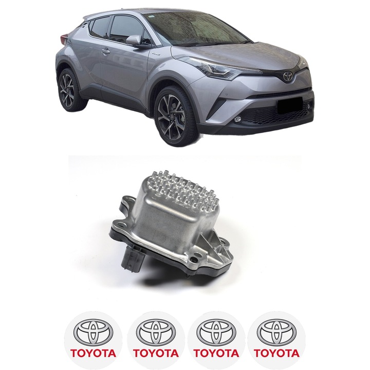 Pompa apa TOYOTA C-HR VAN (_X1_) 1.8 Hybrid (ZYX10, ZYX11) din 2016 KW 90 CP 122 CMC 1798, Auto, HEPU, 4x Stikere auto cu TOYOTA