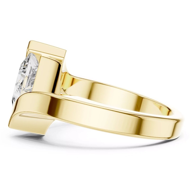 №888 златен годежен пръстен, жълто злато, EU43-EU72